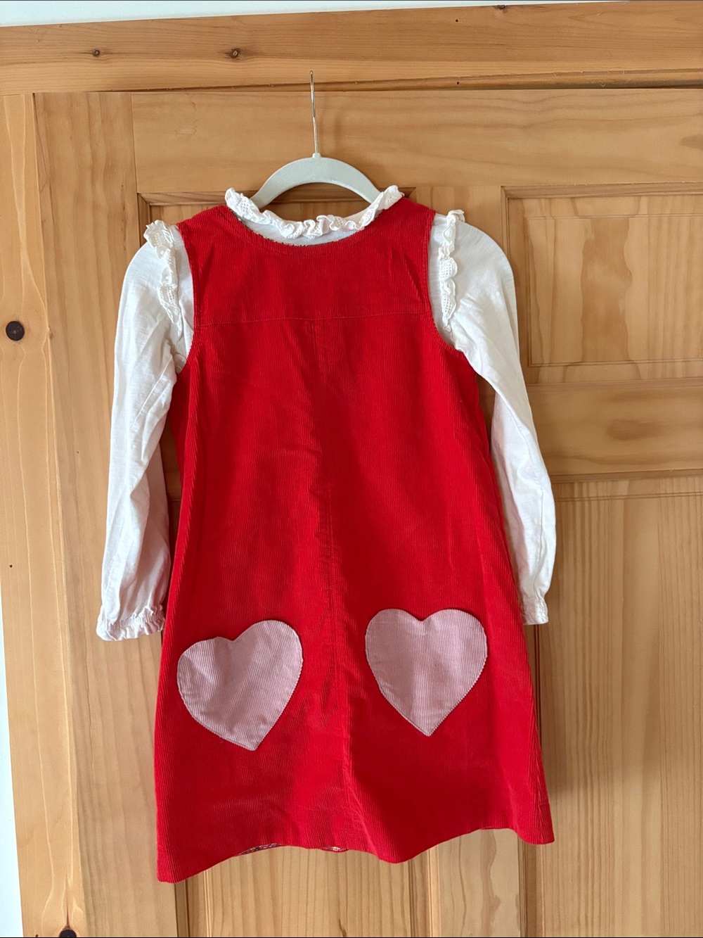 Boden corduroy jumper & blouse